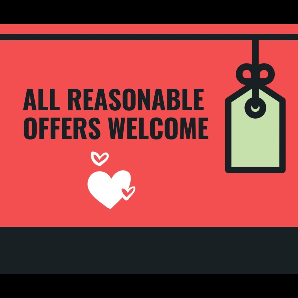 Offers welcome!😀